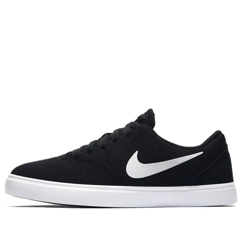 (GS) Nike Check Canvas SB 'Black Summit White' 905373-003 sold by KicksCrew