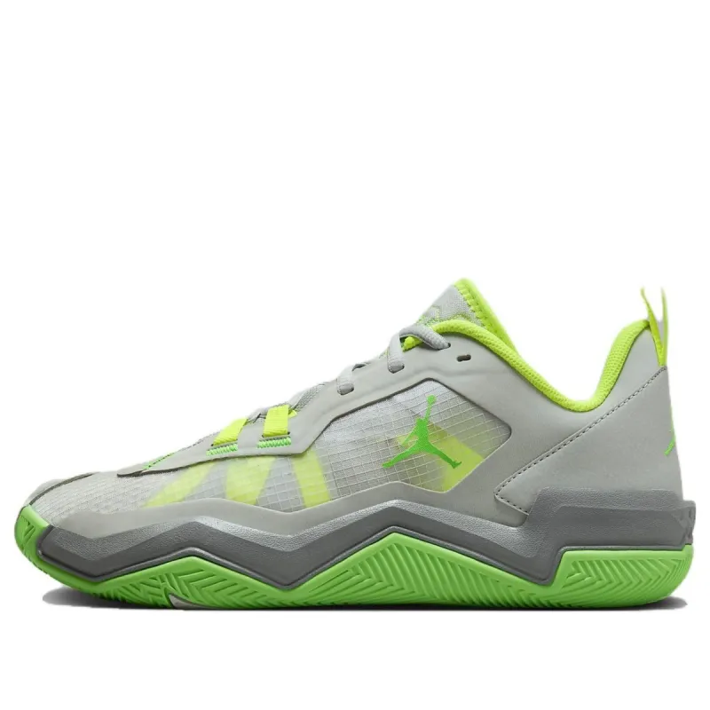 Air Jordan One Take 4 PF Basketball Shoes 'Light Silver Volt' DZ3339-003 sold by KicksCrew