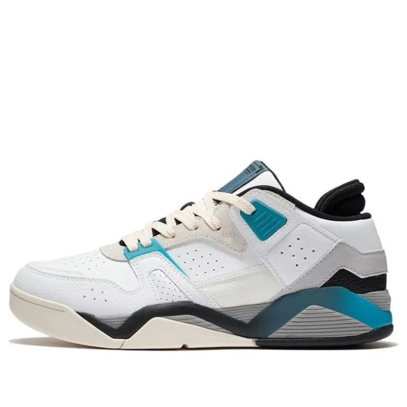Li-Ning Casual Basketball Shoes Low 'White Blue' AGBS031-3 sold by KicksCrew