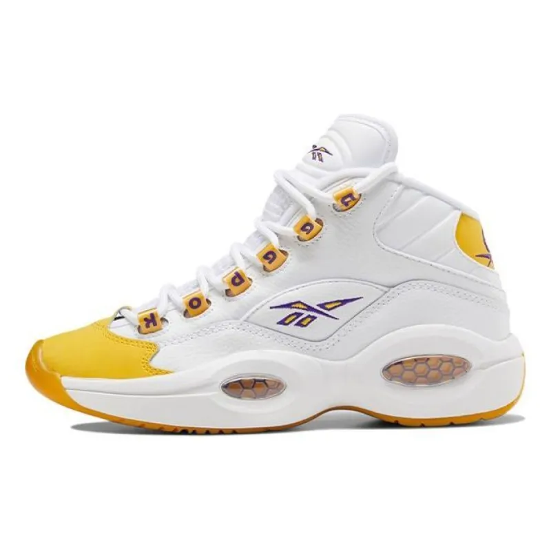 (GS) Reebok Question Mid 'Yellow Toe' FX4286 sold by KicksCrew