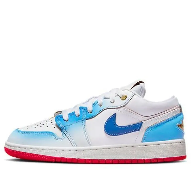 (GS) Air Jordan 1 Low SE 'Blue Gradient' FN8895-141 sold by KicksCrew