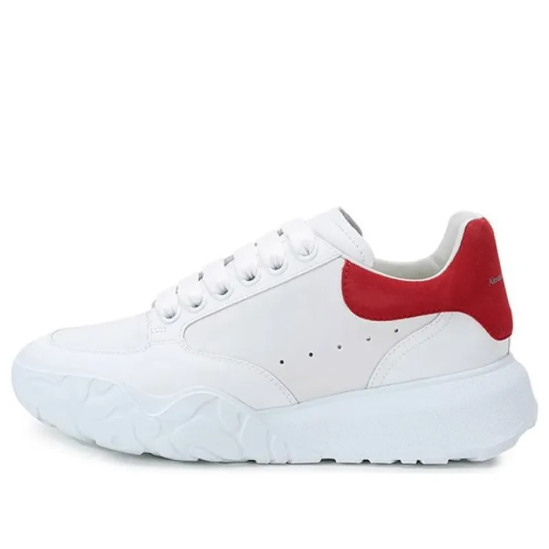 (WMNS) Alexander McQueen Court Trainer 'White Red' 633915WHZ969676 sold by KicksCrew