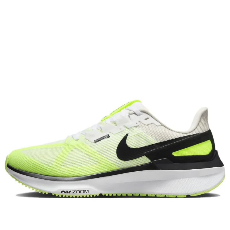 Nike Air Zoom Structure 25 Running Shoes 'White Volt' DJ7883-100 sold by KicksCrew