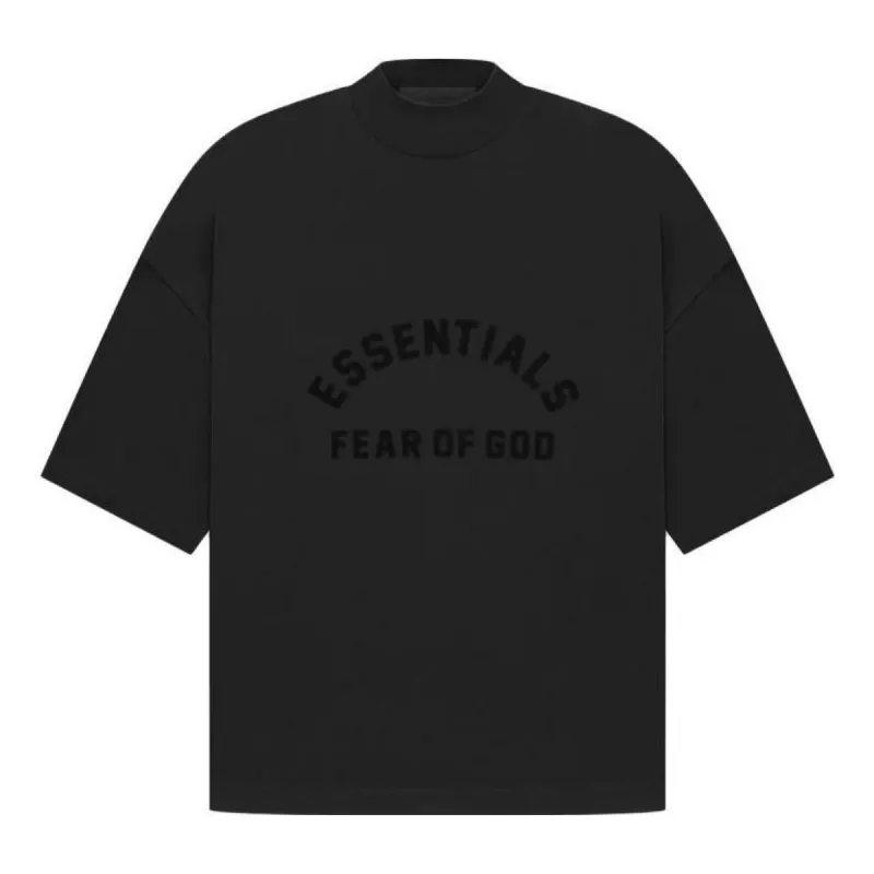 23Fear of God Essentials SS23 Essentials Core S Tee 'Jet Black' 125SP232006F sold by KicksCrew