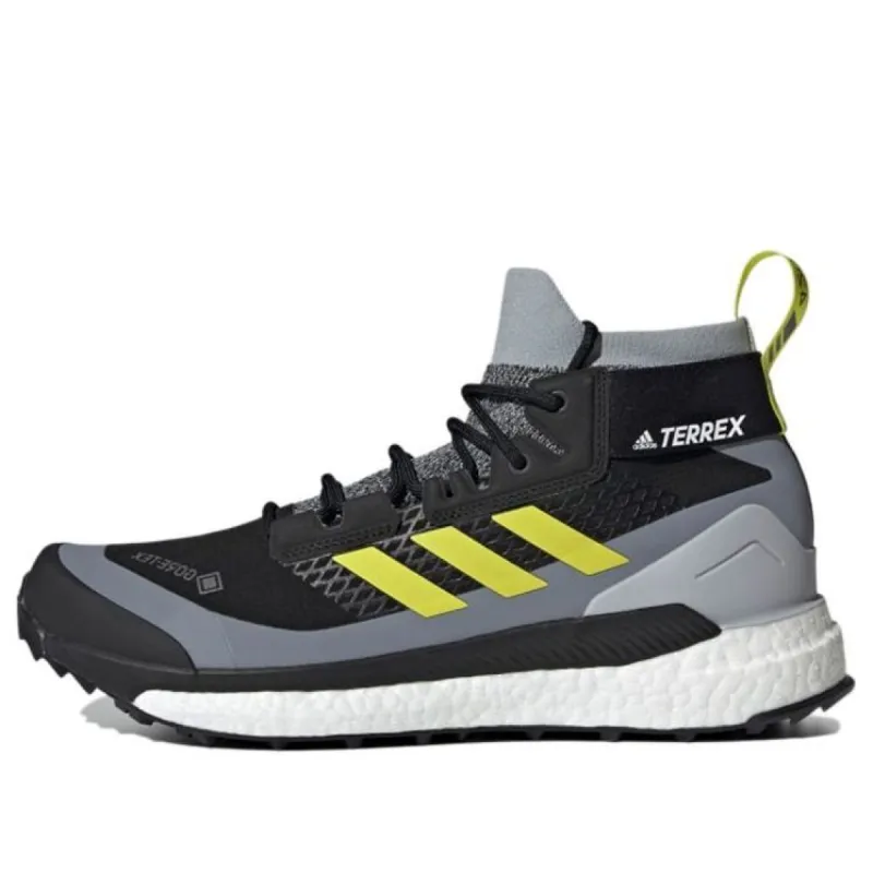 Adidas Terrex Free Hiker GTX 'Halo Silver Acid Yellow' FX4510 sold by KicksCrew