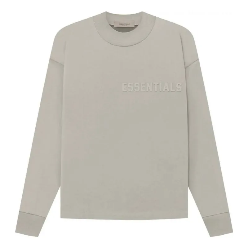 Fear of God Essentials SS23 Long Sleeve Tee LogoT 'Seal' 125BT222013F sold by KicksCrew