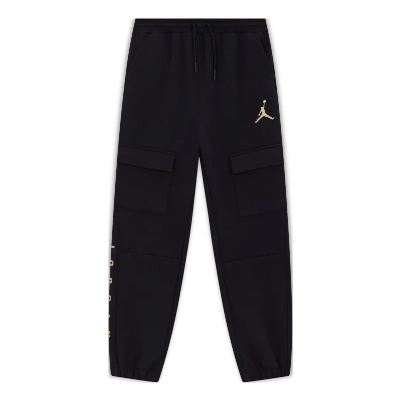 (GS) Air Jordan Jumpman Pants 'Black' HJ8051-010 sold by KicksCrew