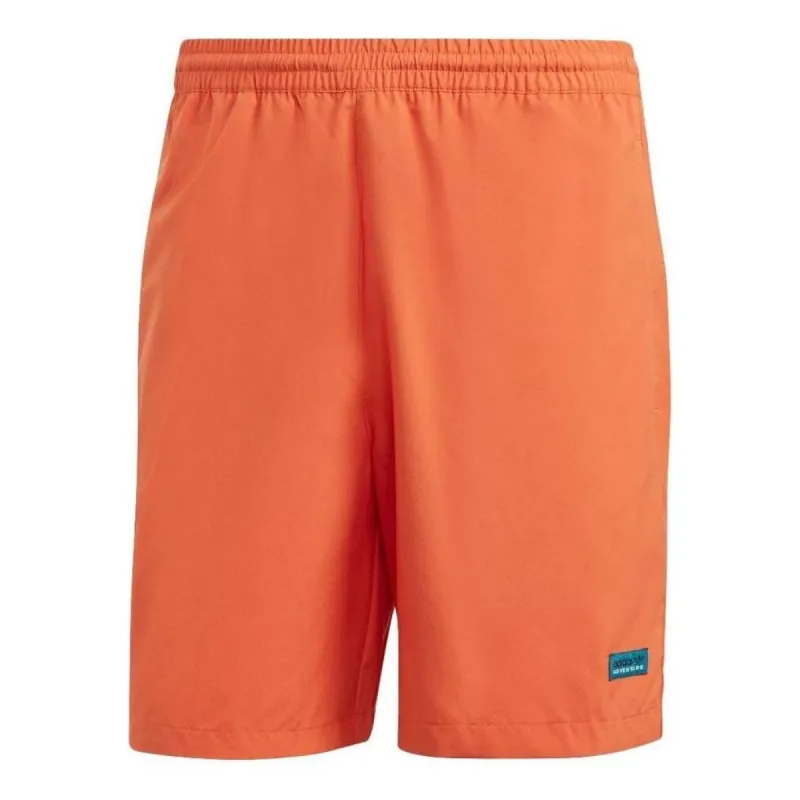 adidas originals Adventure Woven Shorts 'Orange' HR4259 sold by KicksCrew