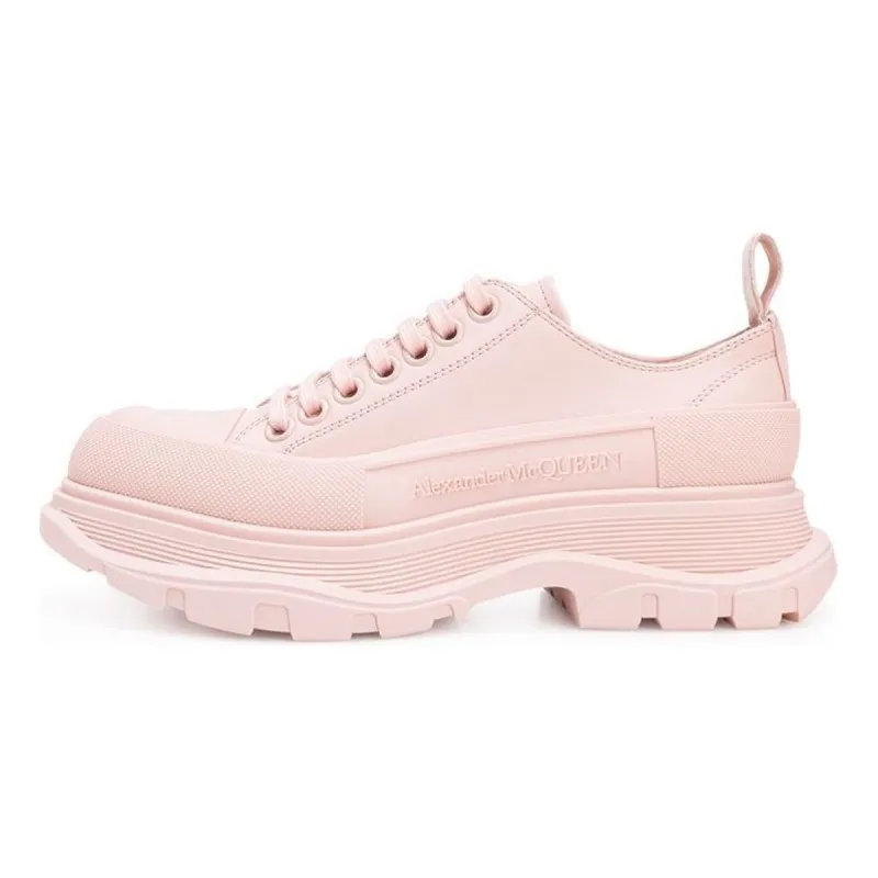 (WMNS) Alexander McQueen Tread Slick Lace Up Low 'Pink' 633902WHZ627129 sold by KicksCrew
