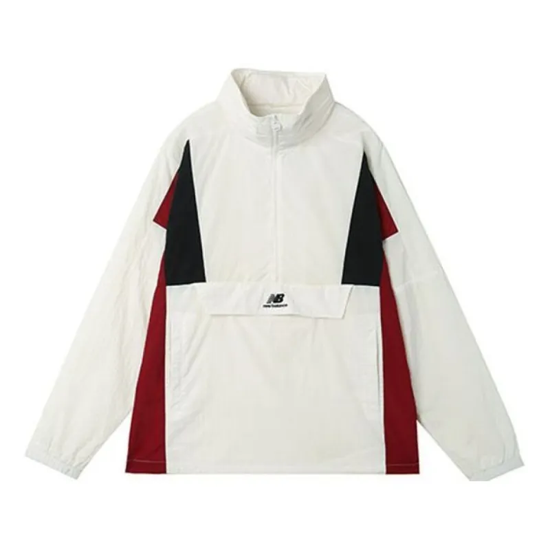 New Balance Classic Windbreaker Coat 'White' NAA33023-IV sold by KicksCrew