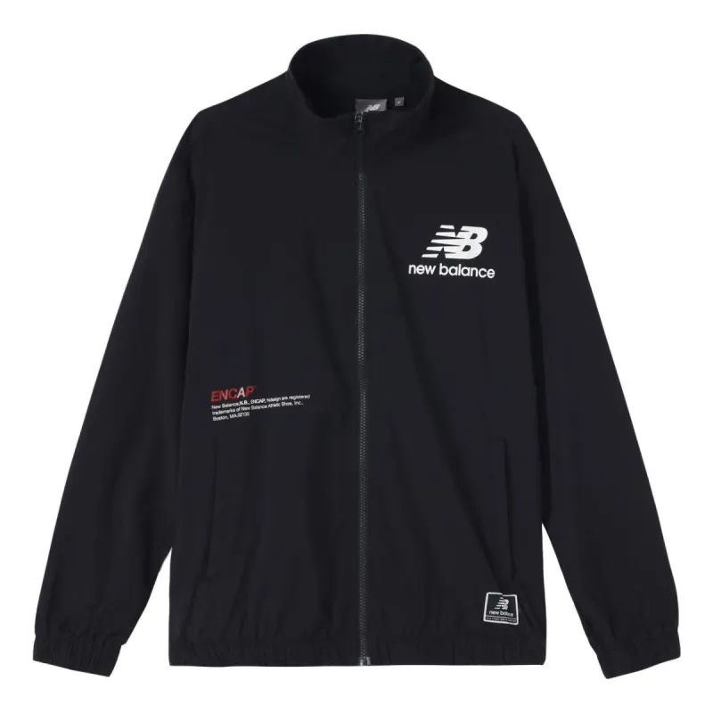 New Balance Casual Cargo Jacket 'Black White' NAA24031-BK sold by KicksCrew