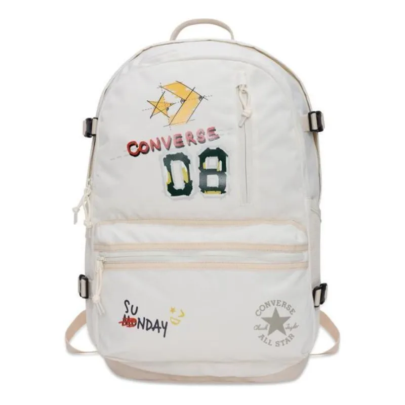 Converse Straight Edge Backpack 'White' 10024938-A02 sold by KicksCrew