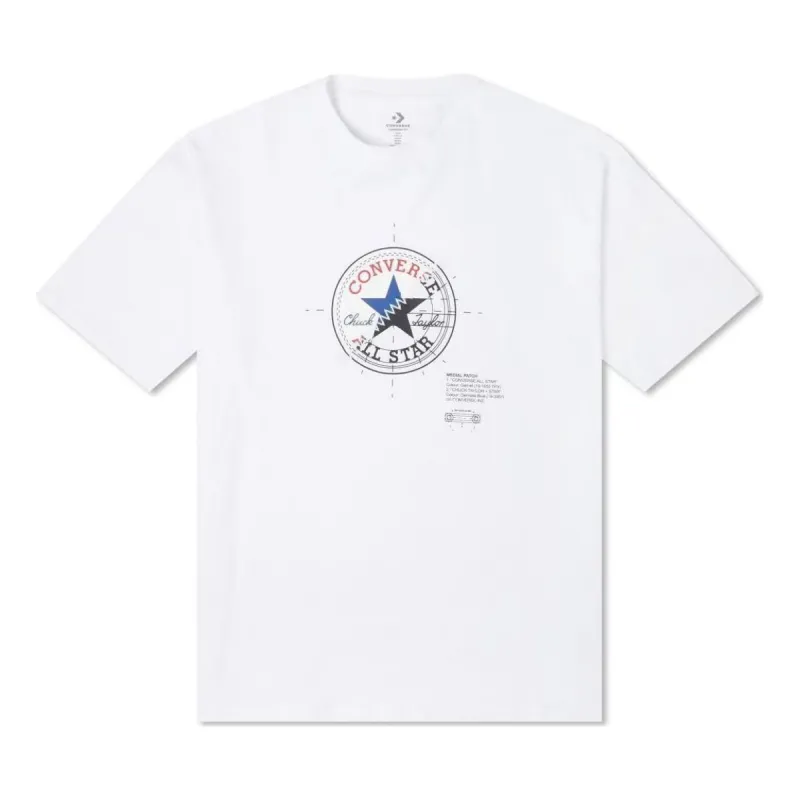 Converse Chuck Anatomy Oversized Tee 'White' 10024359-A01 sold by KicksCrew