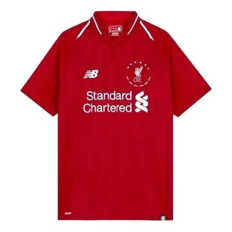New Balance Liverpool FC 18 19 Signature T-Shirt 'Red Pepper' MT930501-HME sold by KicksCrew