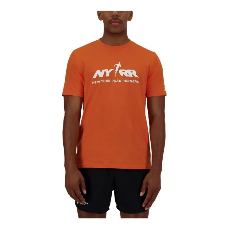 New Balance Run For Life Graphic T-Shirt 'Orange' MT33632B-SKS sold by KicksCrew