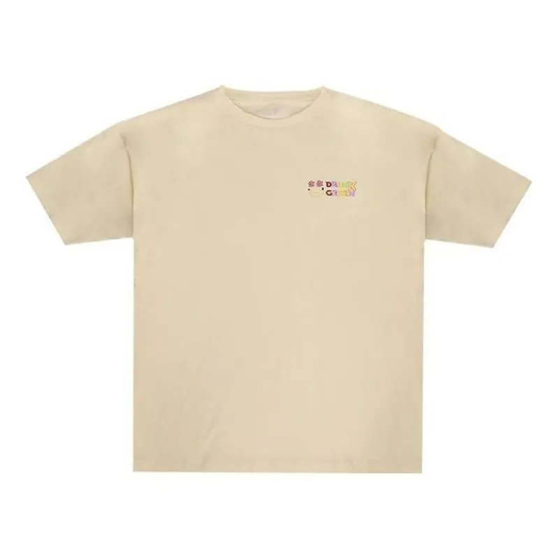 (WMNS) Converse Fruit Logo T-Shirt 'Beige' 10025866-A01 made by Converse