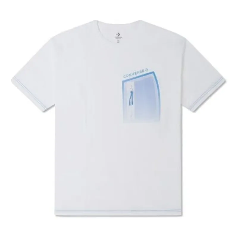 Converse Zip Pocket T-shirt 'White' 10025872-A01 sold by KicksCrew