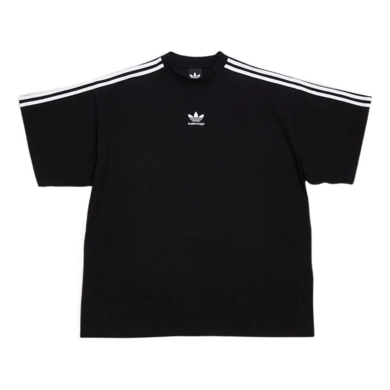 Balenciaga x adidas T-Shirt Oversized 'Black' 723122TNVA68482 sold by KicksCrew
