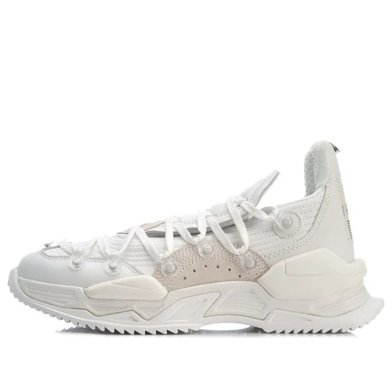 Li-Ning Reburn Odyssey x Jackie Chan 'Milk White' AGBQ119-1 made by KicksCrew