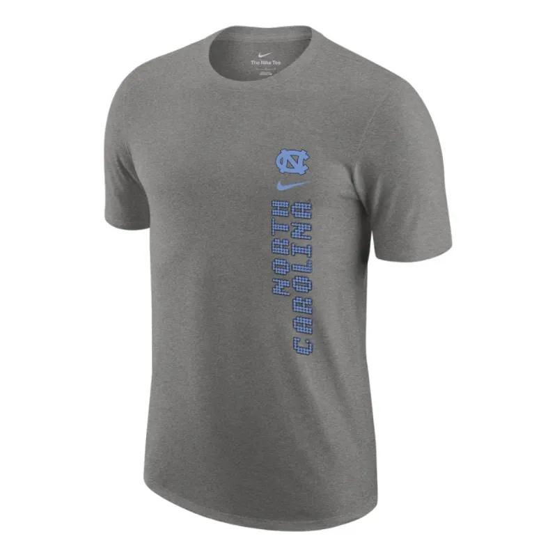 Nike College UNC Crew-Neck T-Shirt 'Dark Grey Heather' FQ5354-063 sold by KicksCrew