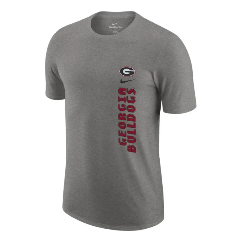 Nike College Georgia Crew-Neck T-Shirt 'Dark Grey Heather' FQ5344-063 sold by KicksCrew