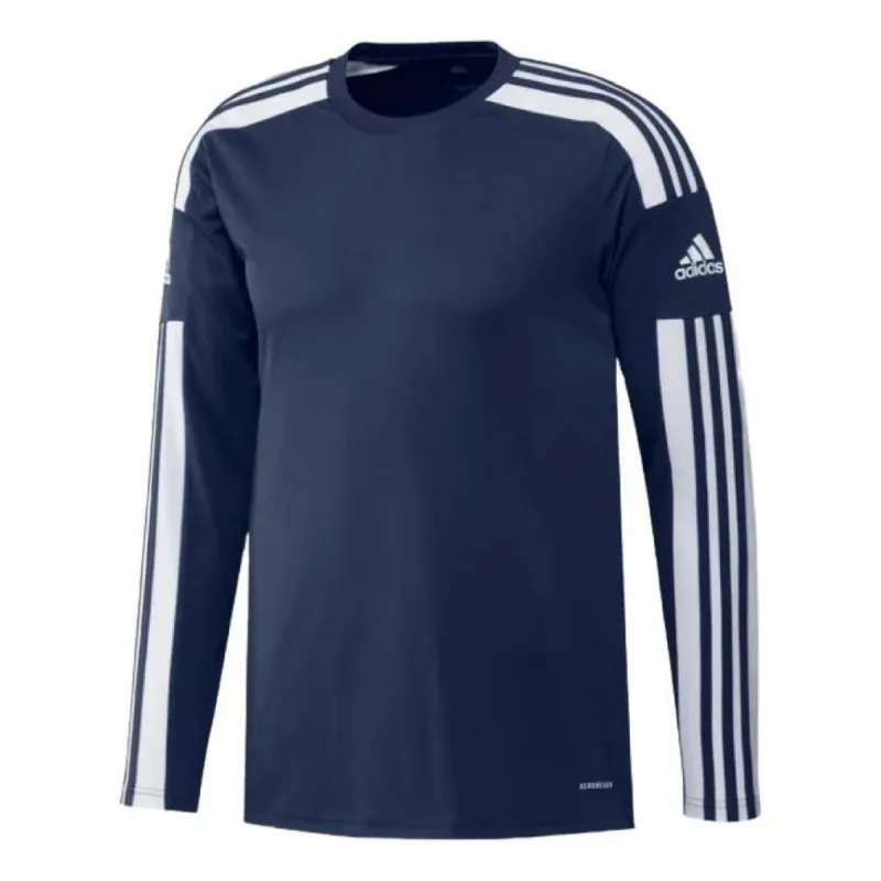 Adidas Squadra 21 Long Sleeve Jerseys 'Blue White' GN5790 sold by KicksCrew
