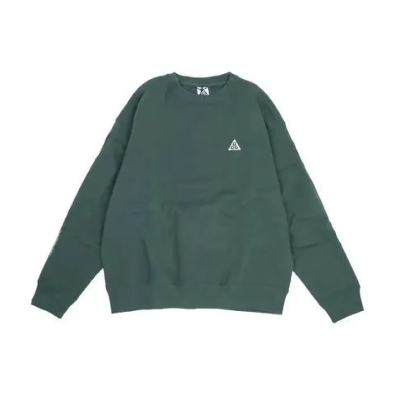 Nike ACG Therma-FIT Fleece Crew 'Vintage Green' DX9612-338 sold by KicksCrew