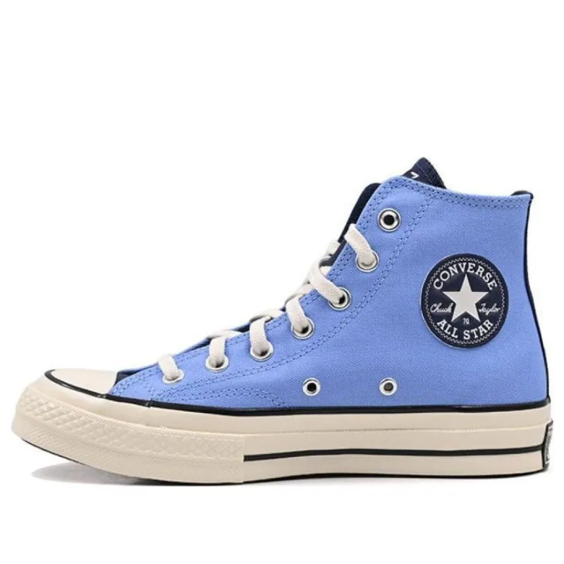 Converse Chuck 70 High Letterman 'Lt. Blue Navy Egret' A06195C sold by KicksCrew