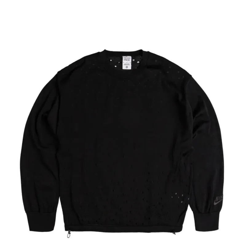 Nike Sportswear Tech Pack Long-sleeve Jumper 'Black' FN2612-010 sold by KicksCrew