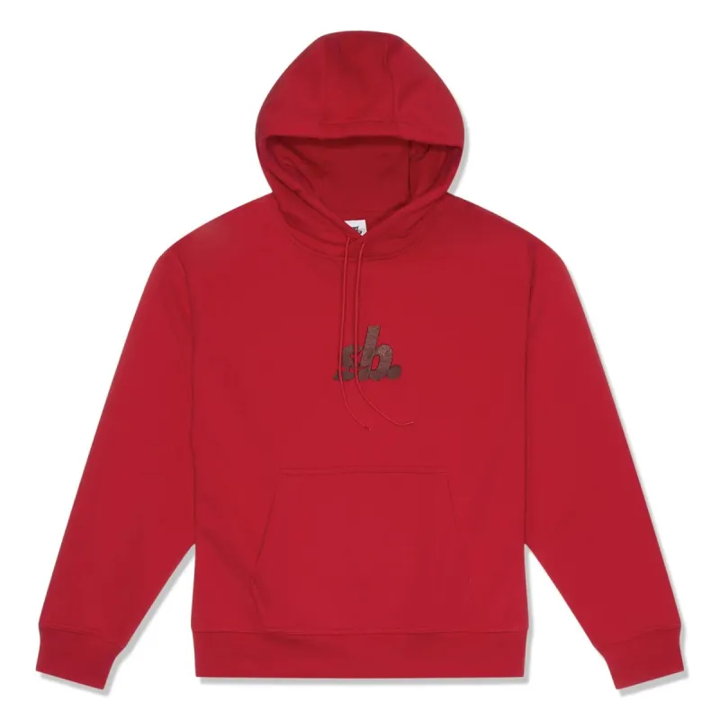 Nike SB Fleece Pullover Skate Hoodie 'Red' FN2498-657 sold by KicksCrew