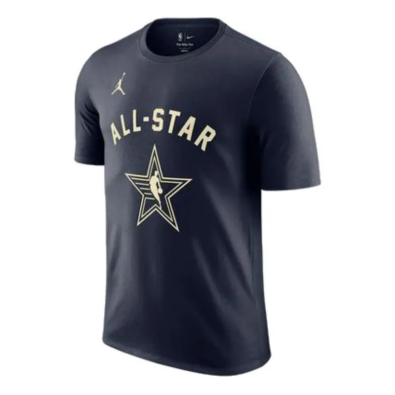 Air Jordan Jayson Tatum 2024 NBA All-Star Weekend Essentia T-Shirt 'College Navy' FQ6449-429 sold by KicksCrew