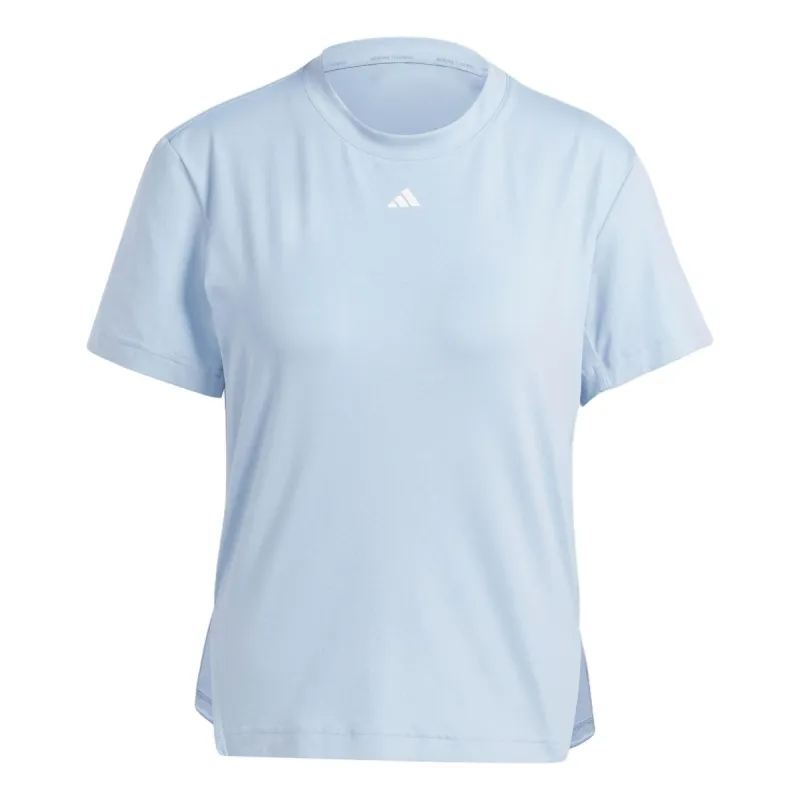 (WMNS) adidas Versatile Tee 'Blue' IL1366 sold by KicksCrew
