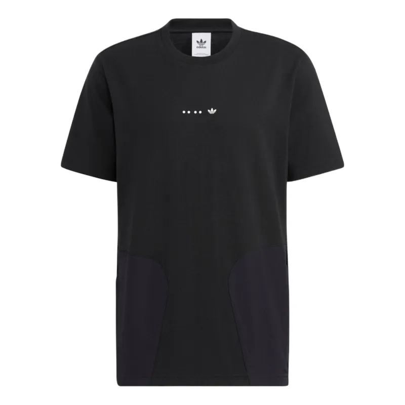 adidas originals Rifta T-shirt 'Black' HS2024 sold by KicksCrew