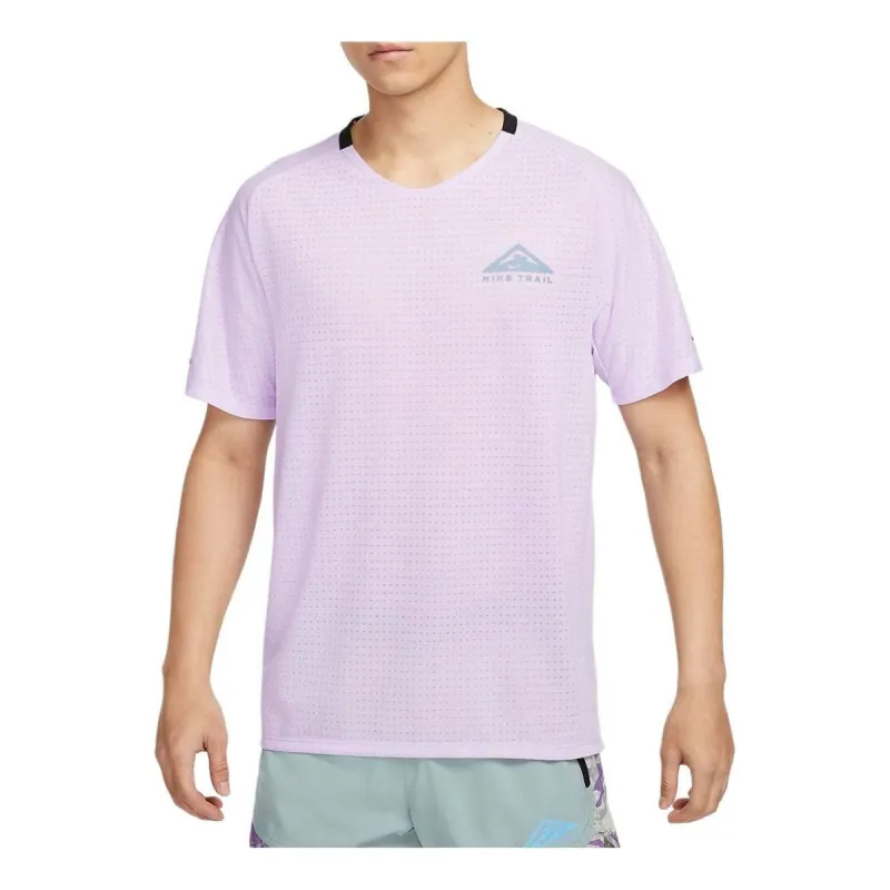 Nike Dri-FIT Trail Solar Chase T-Shirt 'Purple' DV9306-511 sold by KicksCrew