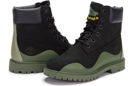 (WMNS) Timberland Heritage LNY 6 Inch Boots 'Black' A5NB9W sold by KicksCrew
