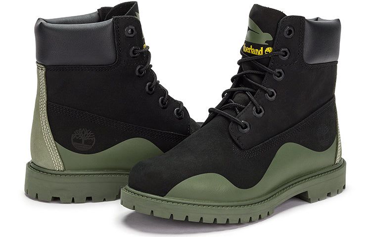 (WMNS) Timberland Heritage LNY 6 Inch Boots 'Black' A5NB9W sold by KicksCrew product image thumbnail 5