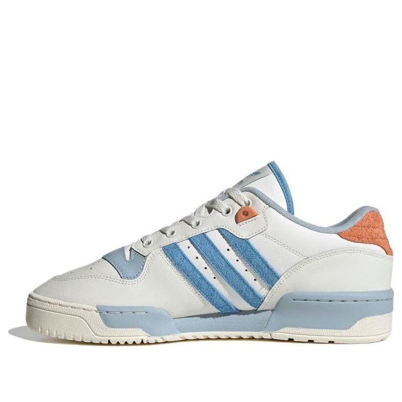 Adidas Originals Rivalry Low Shoes 'Core White Light Blue' IG3066 sold by KicksCrew