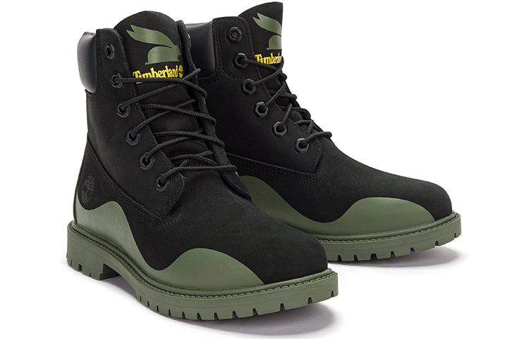 (WMNS) Timberland Heritage LNY 6 Inch Boots 'Black' A5NB9W sold by KicksCrew product image thumbnail 4