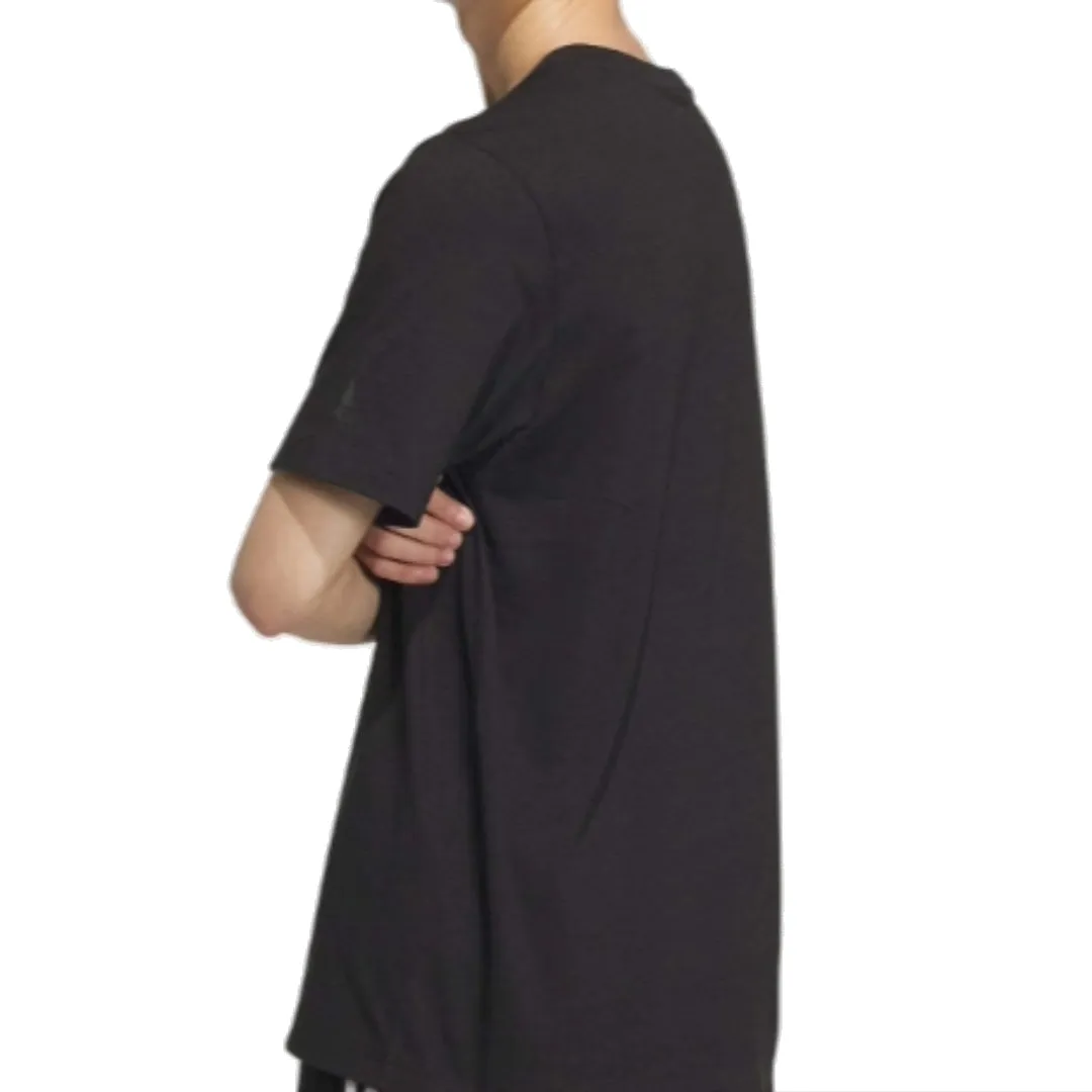 adidas Small Linear Logo T-Shirt 'Black' JI9076 sold by KicksCrew product image thumbnail 2