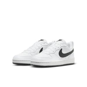 (GS) Nike Court Borough Low Recraft 'White Black' DV5456-104 sold by KicksCrew