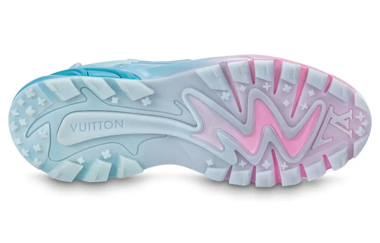 LOUIS VUITTON Runner Tatic Sneakers 'Blue Pink' 1AARJA sold by KicksCrew product image thumbnail 4