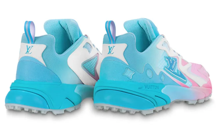 LOUIS VUITTON Runner Tatic Sneakers 'Blue Pink' 1AARJA sold by KicksCrew product image thumbnail 3
