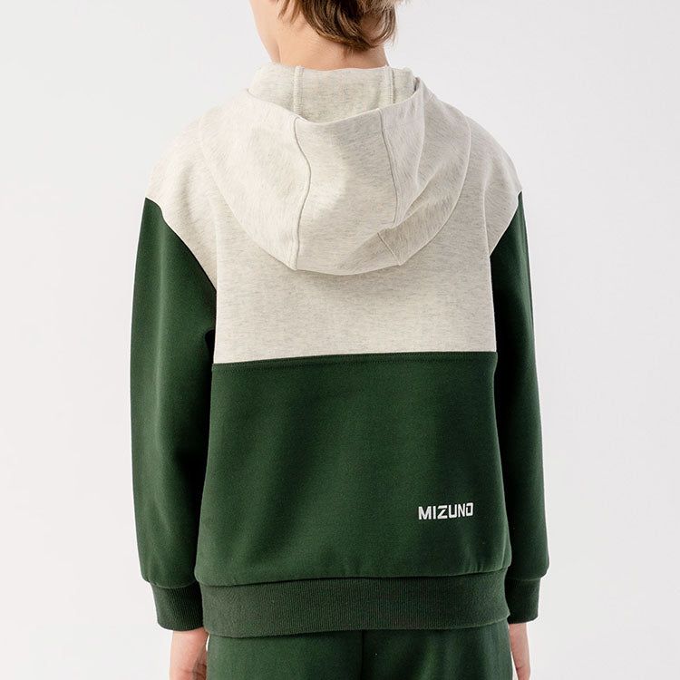 (GS) Mizuno Logo Hoodie 'Grey' 32CA3925 sold by KicksCrew product image thumbnail 3