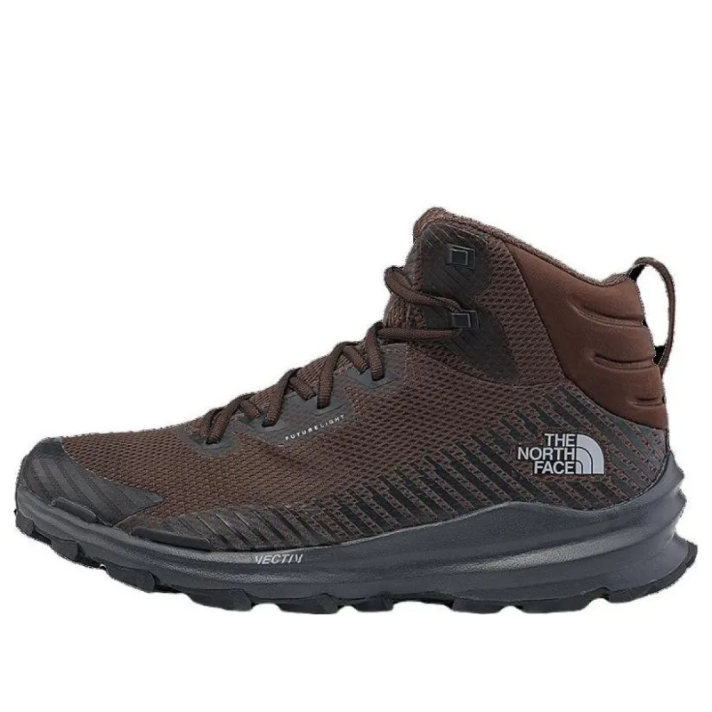 THE NORTH FACE Vectiv Fastpack Mid Futurelight Hiking Shoes 'Demitasse Brown Tnf Black' 5JCW-ZN3 sold by KicksCrew
