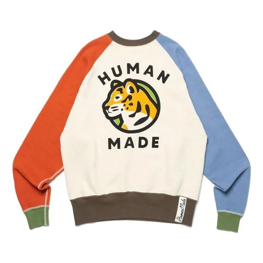 HUMAN MADE Tsuriami Crazy Sweatshirt 'White' HM26CS022 sold by KicksCrew