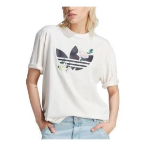 ★★Adairs★★ Trefoil Series Elevated Tee White JD0665 adidas Trefoil Series Fashion Elevated Tee - White | Free