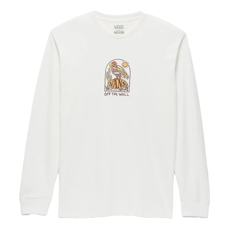 Vans Deserted Long Sleeve T-Shirt 'Marshmallow' VN000F46FS8 sold by KicksCrew