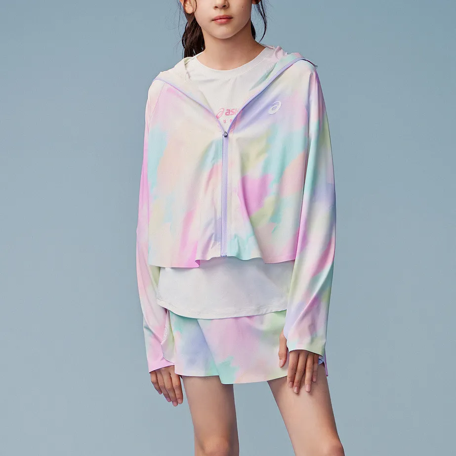 (GS) ASICS Colorful Batwing Sleeves Jacket 'Multi-Color' 332241054061-2038 sold by KicksCrew product image thumbnail 3