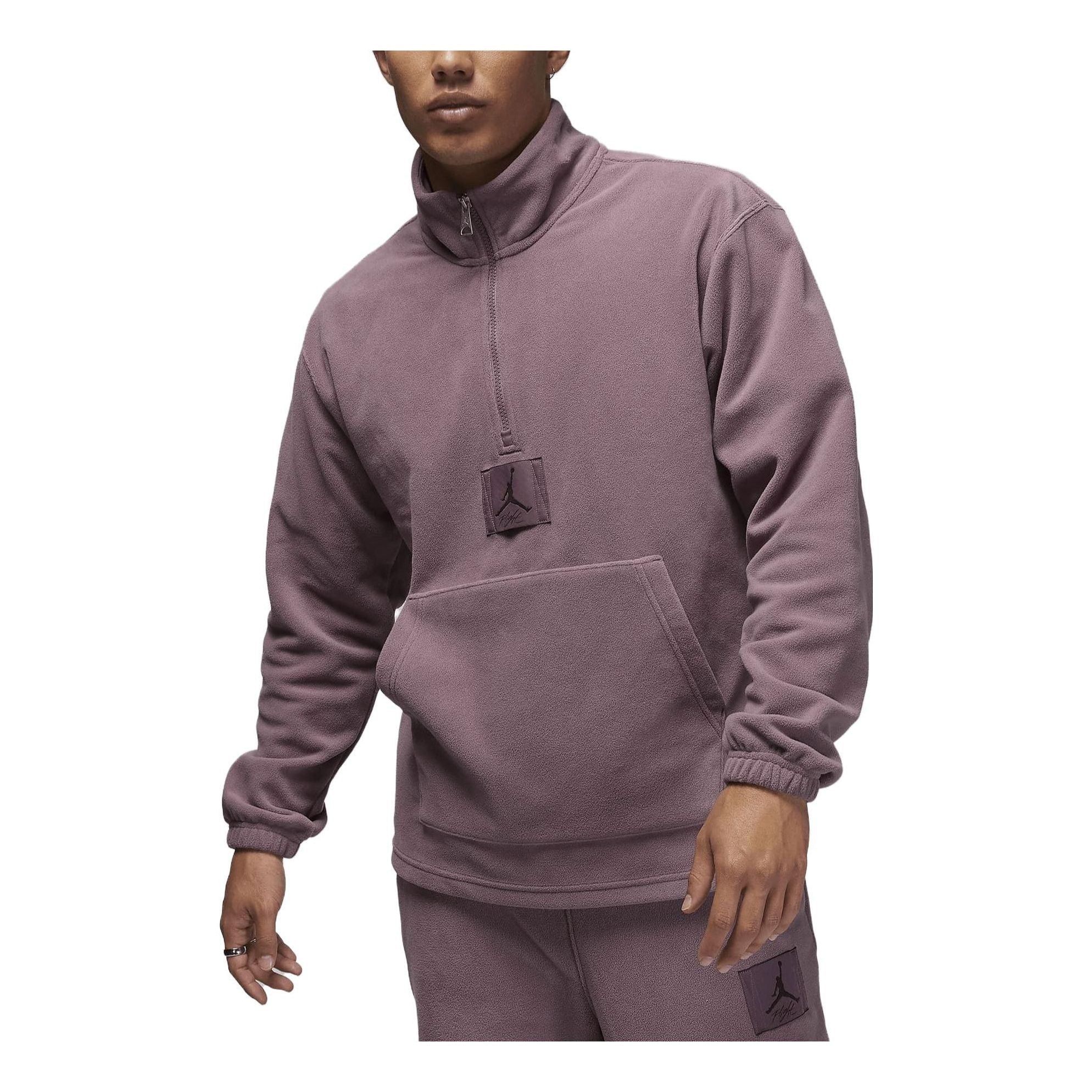 Air Jordan Essentials Winterized Fleece Half-Zip 'Purple' FD7864-508 sold by KicksCrew