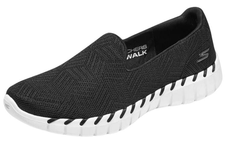 (WMNS) Skechers Go Walk Smart 2 'Black White' 124736-BKW sold by KicksCrew product image thumbnail 2